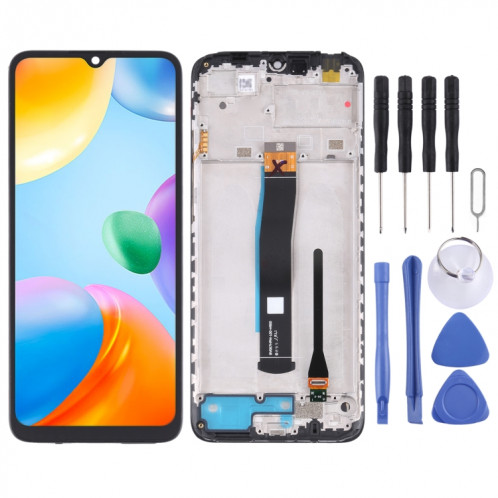 Écran LCD original et numériseur Assemblage complet avec cadre pour Xiaomi Redmi 10c / Redmi 10 Inde SH49951292-07