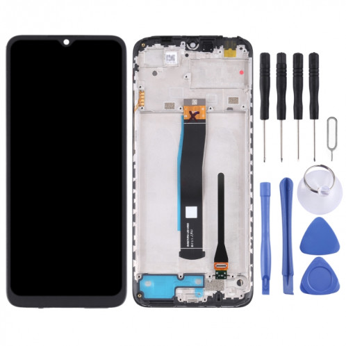 Écran LCD original et numériseur Assemblage complet avec cadre pour Xiaomi Redmi 10c / Redmi 10 Inde SH49951292-07