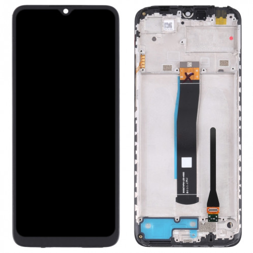 Écran LCD original et numériseur Assemblage complet avec cadre pour Xiaomi Redmi 10c / Redmi 10 Inde SH49951292-07