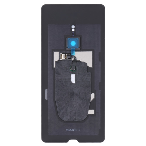 Coque arrière de batterie d'origine avec empreintes digitales pour Sony Xperia XZ3 (noir) SH98BL1043-06