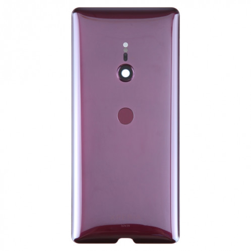 Coque arrière de batterie d'origine avec empreinte digitale pour Sony Xperia XZ3 (Rose Red) SH8RRL1512-06