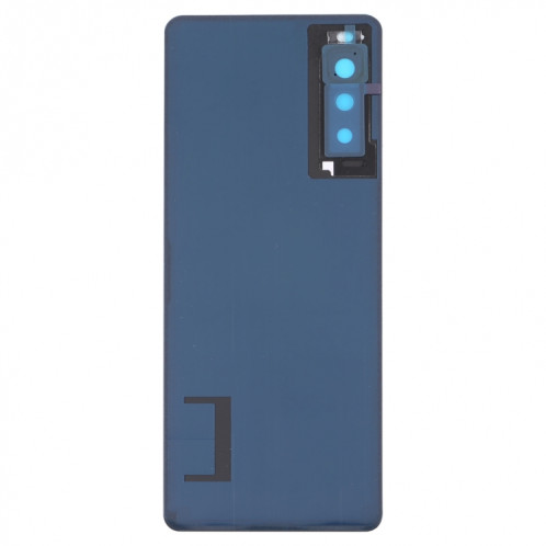 Couvercle arrière de la batterie d'origine avec empreinte digitale pour Sony Xperia 10 II (noir) SH99BL264-06