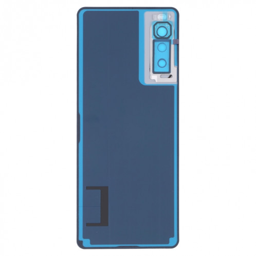Couvercle arrière de la batterie d'origine avec empreinte digitale pour Sony Xperia 10 II (blanc) SH99WL1909-06
