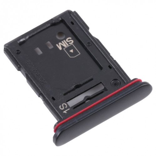 Plateau de carte SIM + plateau de carte micro SD pour Sony Xperia 10 III (noir) SH003B1847-04