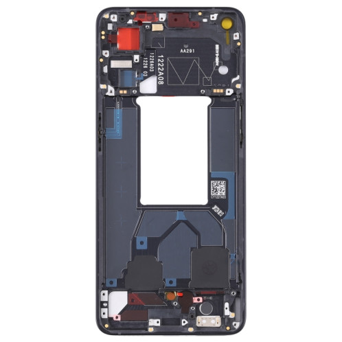 Pour OPPO Reno7 5G China PFJM10 Original Front Housing LCD Frame Bezel Plate (Black) SH005B1106-06
