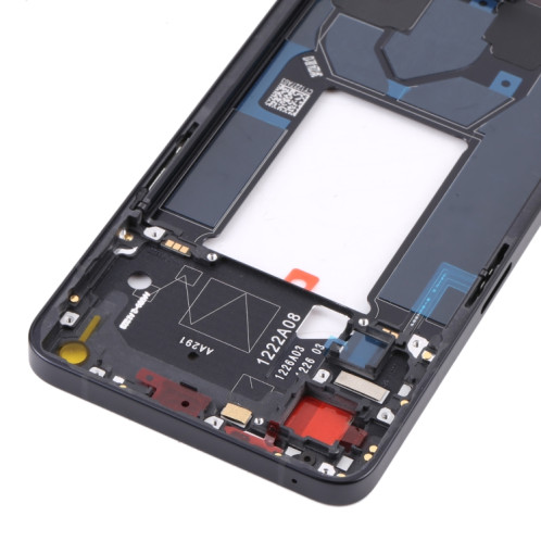 Pour OPPO Reno7 5G China PFJM10 Original Front Housing LCD Frame Bezel Plate (Black) SH005B1106-06