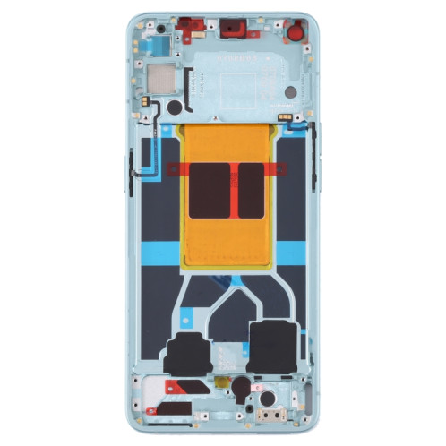 Pour OPPO Reno6 5G PEQM00 CPH2251 Boîtier avant d'origine LCD Frame Bezel Plate (Vert) SH006G382-06