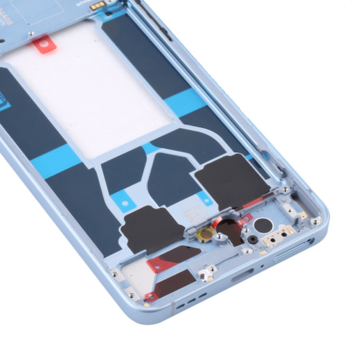 Pour OPPO Reno6 5G PEQM00 CPH2251 Boîtier avant d'origine LCD Frame Bezel Plate (Bleu) SH006L537-06