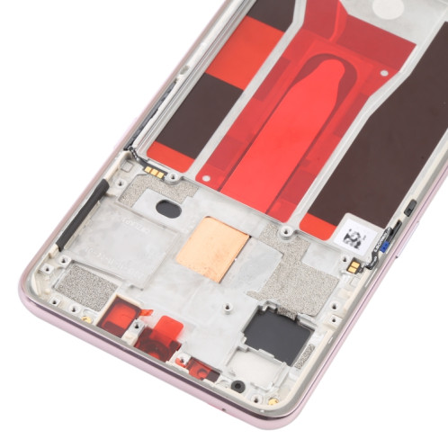 Écran LCD d'origine pour OPPO Reno3 5G/Reno3 Youth/F15/Find X2 Lite/K7 5G Digitizer Assemblage complet avec cadre (Rose) SH011F298-06