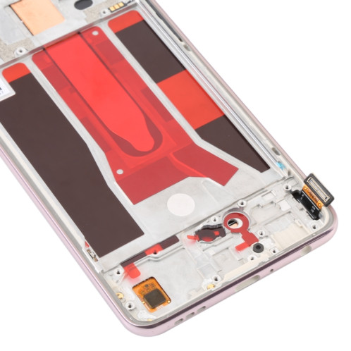 Écran LCD d'origine pour OPPO Reno3 5G/Reno3 Youth/F15/Find X2 Lite/K7 5G Digitizer Assemblage complet avec cadre (Rose) SH011F298-06