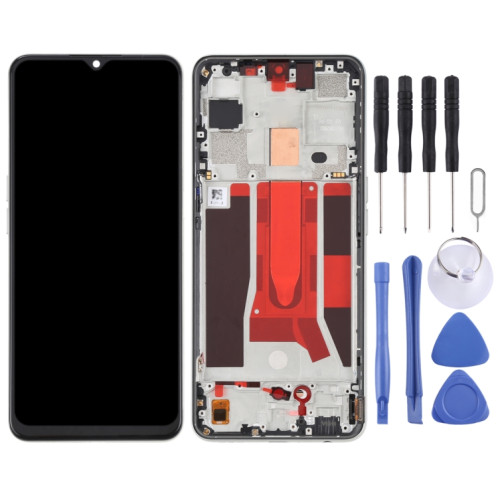 Écran LCD d'origine pour OPPO Reno3 5G/Reno3 Youth/F15/Find X2 Lite/K7 5G Digitizer Assemblage complet avec cadre (Or) SH011J93-06
