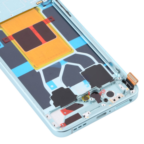 Écran LCD d'origine pour OPPO Reno6 5G PEQM00 CPH2251 Ensemble complet de numériseur avec cadre (Vert) SH012G1886-06