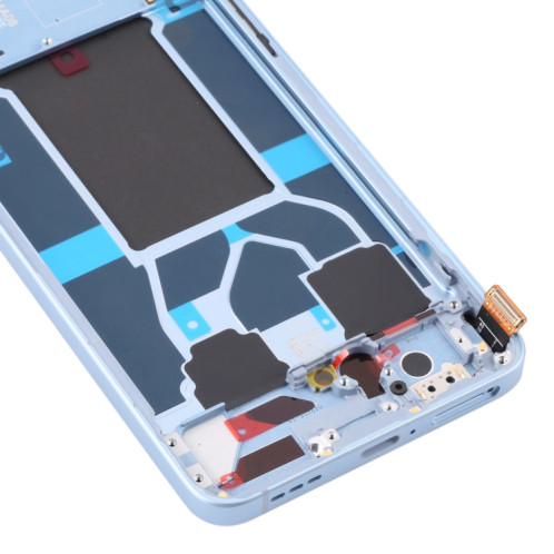 Écran LCD d'origine pour OPPO Reno6 5G PEQM00 CPH2251 Assemblage complet du numériseur avec cadre (Bleu) SH012L102-06