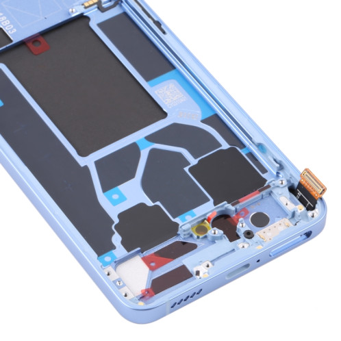 Écran LCD d'origine pour OPPO Reno7 5G Chine PFJM10 Ensemble complet de numériseur avec cadre (Bleu) SH013L874-06