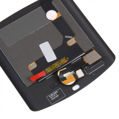 Écran LCD secondaire d'origine pour Motorola Razr 2019 avec assemblage complet du numériseur (noir) SH021B577-06