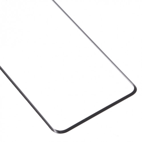 Pour OnePlus 10 Pro Lentille extérieure en verre avec adhésif optiquement transparent OCA (noir) SH028B1533-07