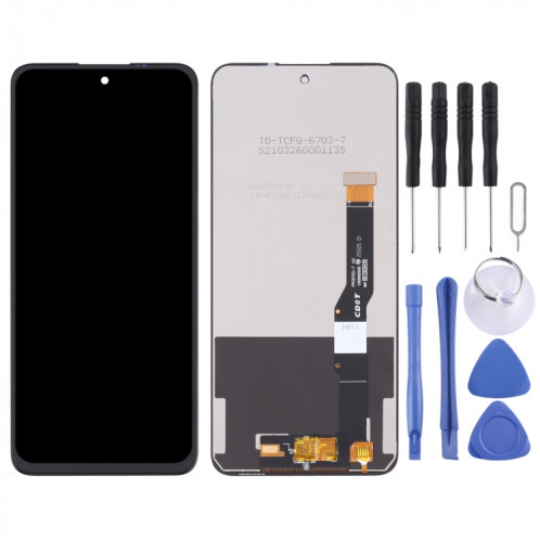 Écran LCD TFT pour TCL 20L / 20L + / 20 Lite T774H T774B T775H T775B avec assemblage complet de numériseur SH50341430-06