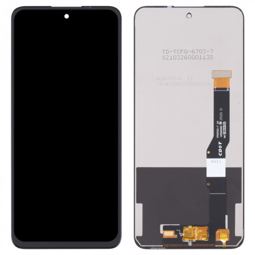 Écran LCD TFT pour TCL 20L / 20L + / 20 Lite T774H T774B T775H T775B avec assemblage complet de numériseur SH50341430-06