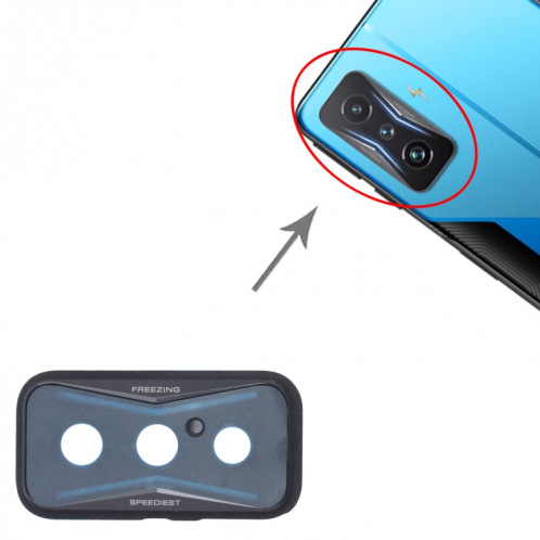 Cadre d'objectif de la caméra arrière pour Xiaomi Redmi K50 Gaming SH50361581-04