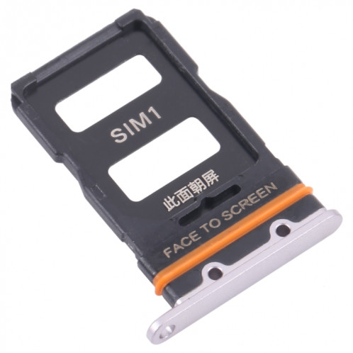Tiroir carte SIM + Tiroir carte SIM pour Xiaomi 12/12X (Argent) SH042S1196-04