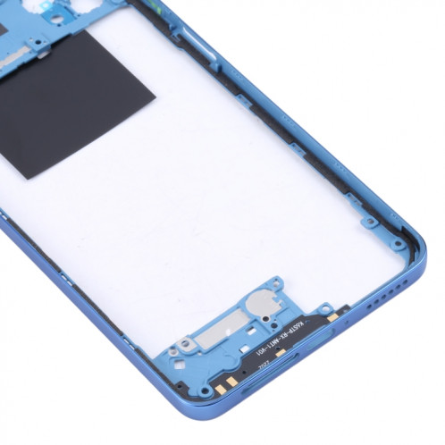 Plaque de cadre intermédiaire pour Xiaomi Poco X4 Pro 5G/Redmi Note 11E Pro (Bleu foncé) SH043D646-06