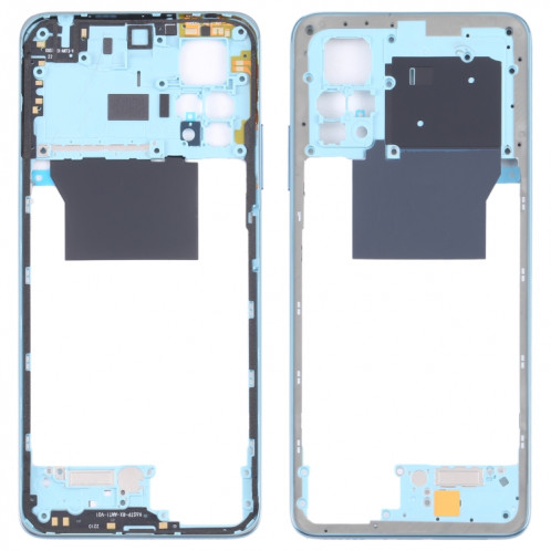 Plaque de cadre intermédiaire pour Xiaomi Poco X4 Pro 5G/Redmi Note 11E Pro (Bleu) SH043L322-06