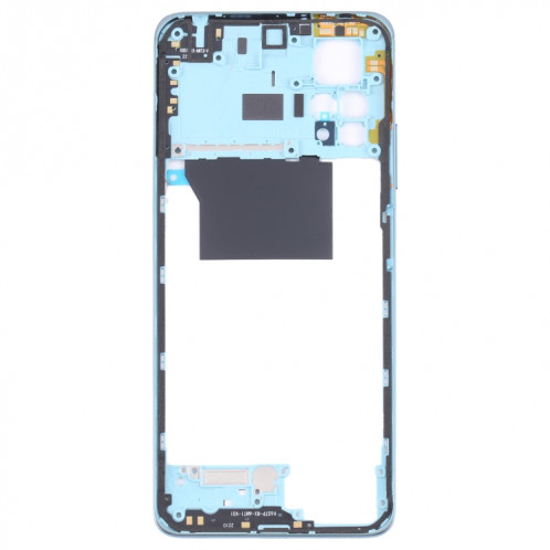 Plaque de cadre intermédiaire pour Xiaomi Poco X4 Pro 5G/Redmi Note 11E Pro (Bleu) SH043L322-06