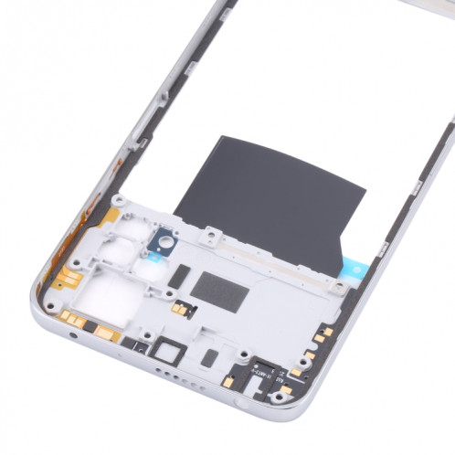 Plaque de cadre intermédiaire pour Xiaomi Poco X4 Pro 5G/Redmi Note 11E Pro (Argent) SH043S928-06