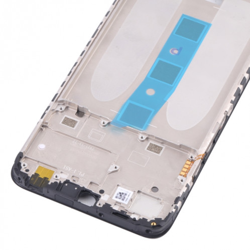 Assiette de lunette à cadre LCD de boîtier avant pour Xiaomi Redmi 10c / Redmi 10 Inde / Redmi 10 Power SH50491647-06