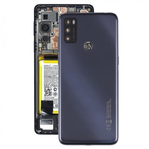 Couvercle arrière de batterie d'origine pour TCL 20E (noir) SH76BL1028-06