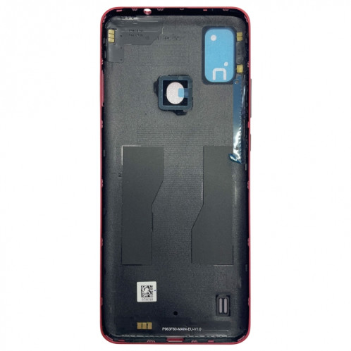 Couvercle arrière de la batterie pour ZTE Blade A51 2021 (rouge) SH81RL1326-07