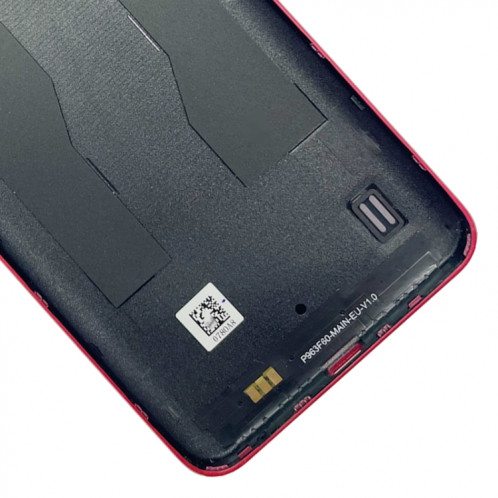 Couvercle arrière de la batterie pour ZTE Blade A51 2021 (rouge) SH81RL1326-07