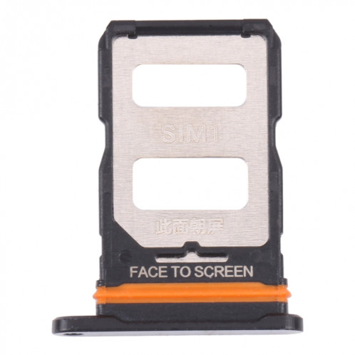 Plateau de carte SIM + plateau de carte SIM pour Xiaomi Redmi K50 Gaming (noir) SH188B39-04
