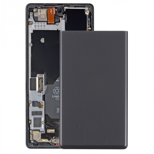 Couverture arrière de la batterie pour Google Pixel 6 (noir) SH02BL1131-06