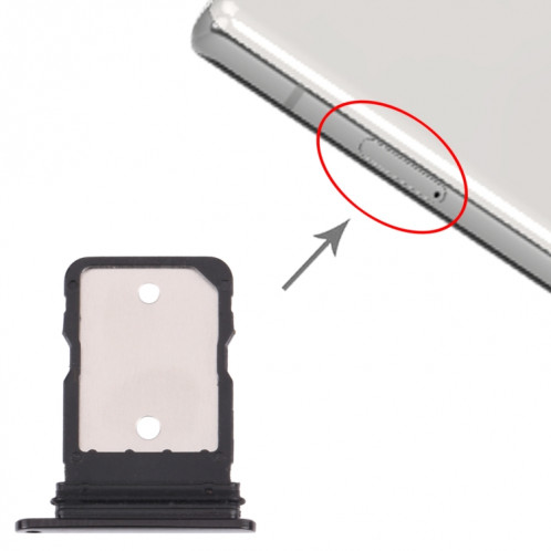 Plateau de carte SIM pour Google Pixel 6 Pro (noir) SH205B670-04
