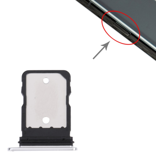 Plateau de carte SIM pour Google Pixel 6 Pro (Argent) SH205S877-04