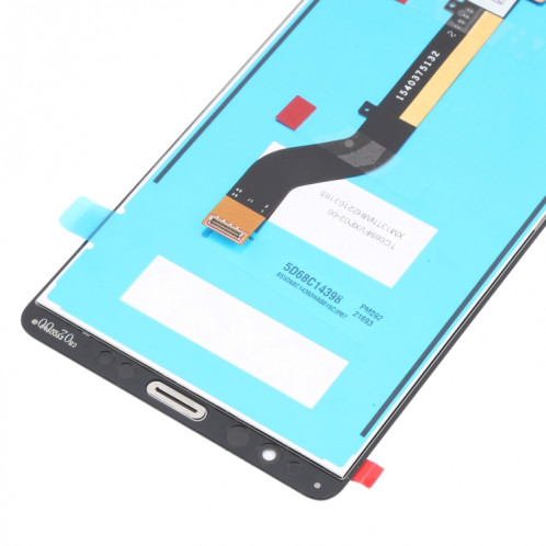 Écran LCD OEM pour Lenovo Tab V7 PB-6505 PB-6505M PB-6505MC avec numériseur complet (noir) SH244B928-05