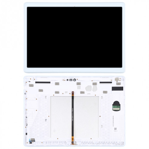 Écran LCD OEM pour Lenovo Tab 5 Plus/M10 TB-X605L TB-X605F TB-X605M TB-X605 Assemblage complet du numériseur avec cadre (Blanc) SH246W457-05