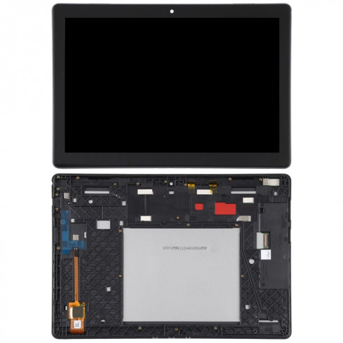 Écran LCD OEM pour Lenovo Tab M10 HD TB-X505L TB-X505 TB-X505F Assemblage complet du numériseur avec cadre (Noir) SH247B1680-05