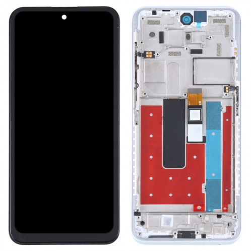 Écran LCD et numériseur complet avec cadre pour Nokia X10 TA-1350 TA-1332 (Blanc) SH93WL1831-05