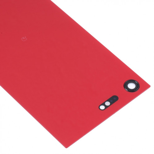 Coque arrière de batterie d'origine avec objectif d'appareil photo pour Sony Xperia XZ Premium (rouge) SH24RL656-05