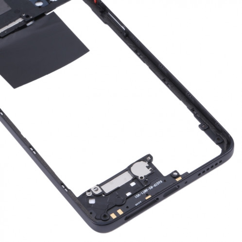 Plaque de lunette de cadre moyen d'origine pour Xiaomi Redmi Note 11 Pro 4G 2201116TG 2201116TI (Noir) SH345B359-06