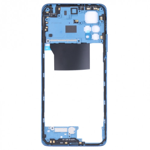 Plaque de lunette de cadre moyen d'origine pour Xiaomi Redmi Note 11 Pro 4G 2201116TG 2201116TI (bleu foncé) SH345D1322-06