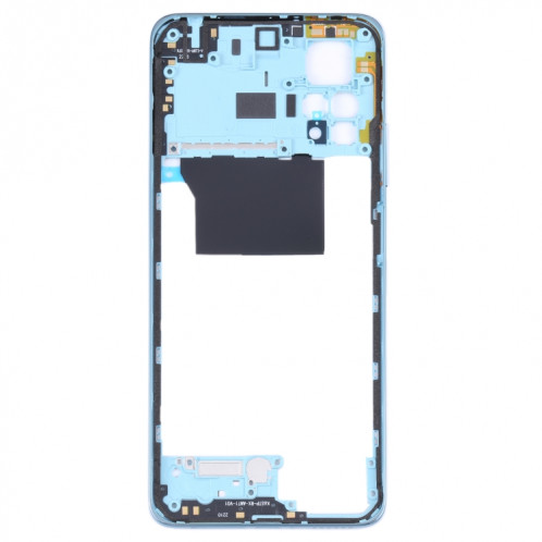 Plaque de lunette de cadre moyen d'origine pour Xiaomi Redmi Note 11 Pro 4G 2201116TG 2201116TI (bleu bébé) SH45TT1917-06