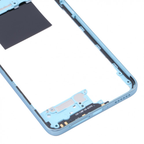 Plaque de lunette de cadre moyen d'origine pour Xiaomi Redmi Note 11 Pro 4G 2201116TG 2201116TI (bleu bébé) SH45TT1917-06