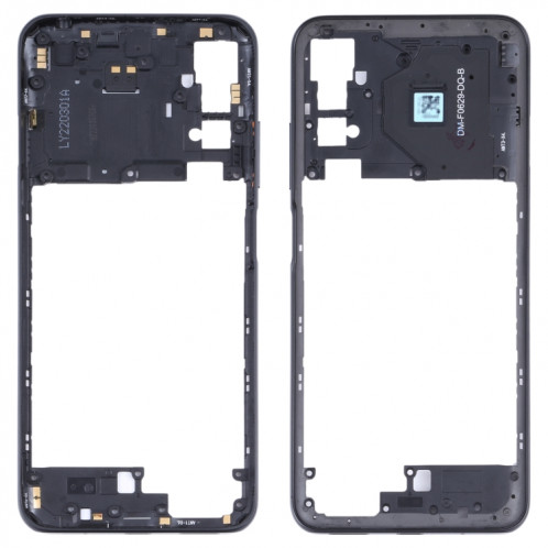 Plaque de lunette de cadre moyen d'origine pour Xiaomi Poco M3 Pro 5G M2103K19PG M2103K19PI (Noir) SH347B382-06