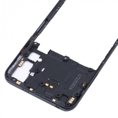 Plaque de lunette de cadre moyen d'origine pour Xiaomi Poco M3 Pro 5G M2103K19PG M2103K19PI (Noir) SH347B382-06