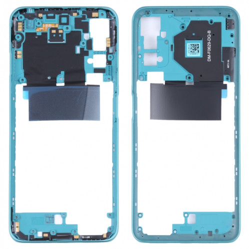 Plaque de lunette de cadre moyen d'origine pour Xiaomi Poco M3 Pro 5G M2103K19PG M2103K19PI (Vert) SH347G678-06