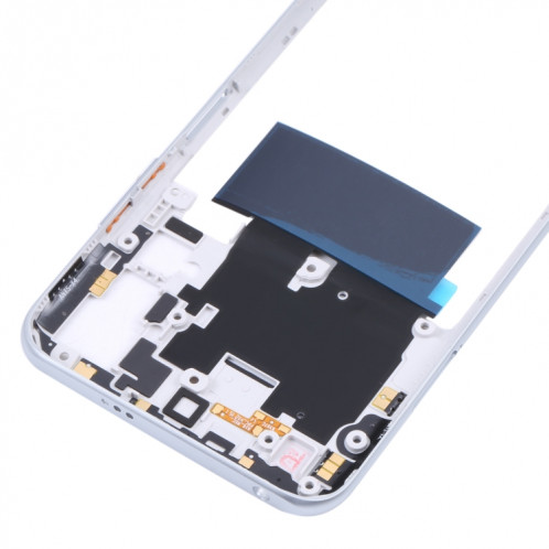 Plaque de lunette de cadre moyen d'origine pour Xiaomi Poco M3 Pro 5G M2103K19PG M2103K19PI (Argent) SH347S1582-06