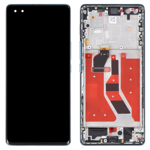 Écran LCD OLED d'origine pour ensemble complet de numériseur Honor 50 Pro avec cadre (vert) SH351G1089-04